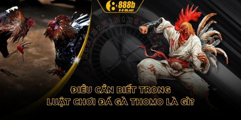 Điều cần biết trong luật chơi đá gà Thomo là gì?